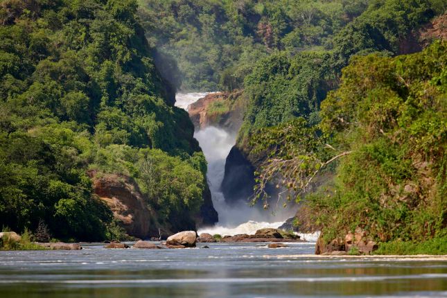 Vodopád Murchison Falls, Uganda
