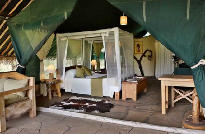 4* kemp Kibo Safari Camp, Amboseli
